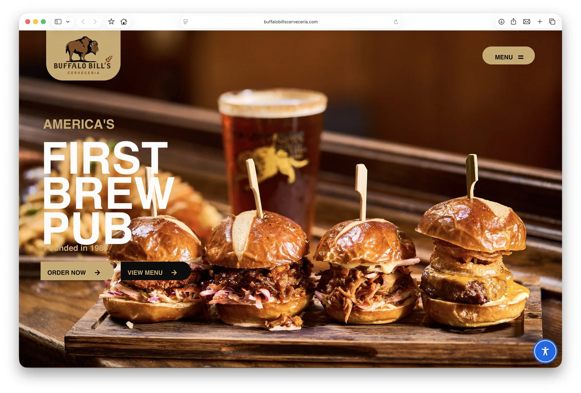 Buffalo Bills Cerveceria project preview